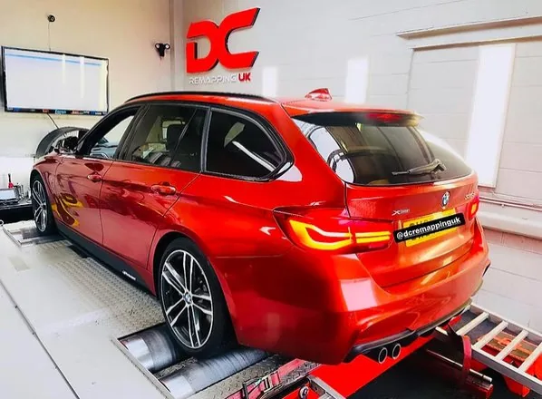 BMW Touring on DC Remapping UK dyno