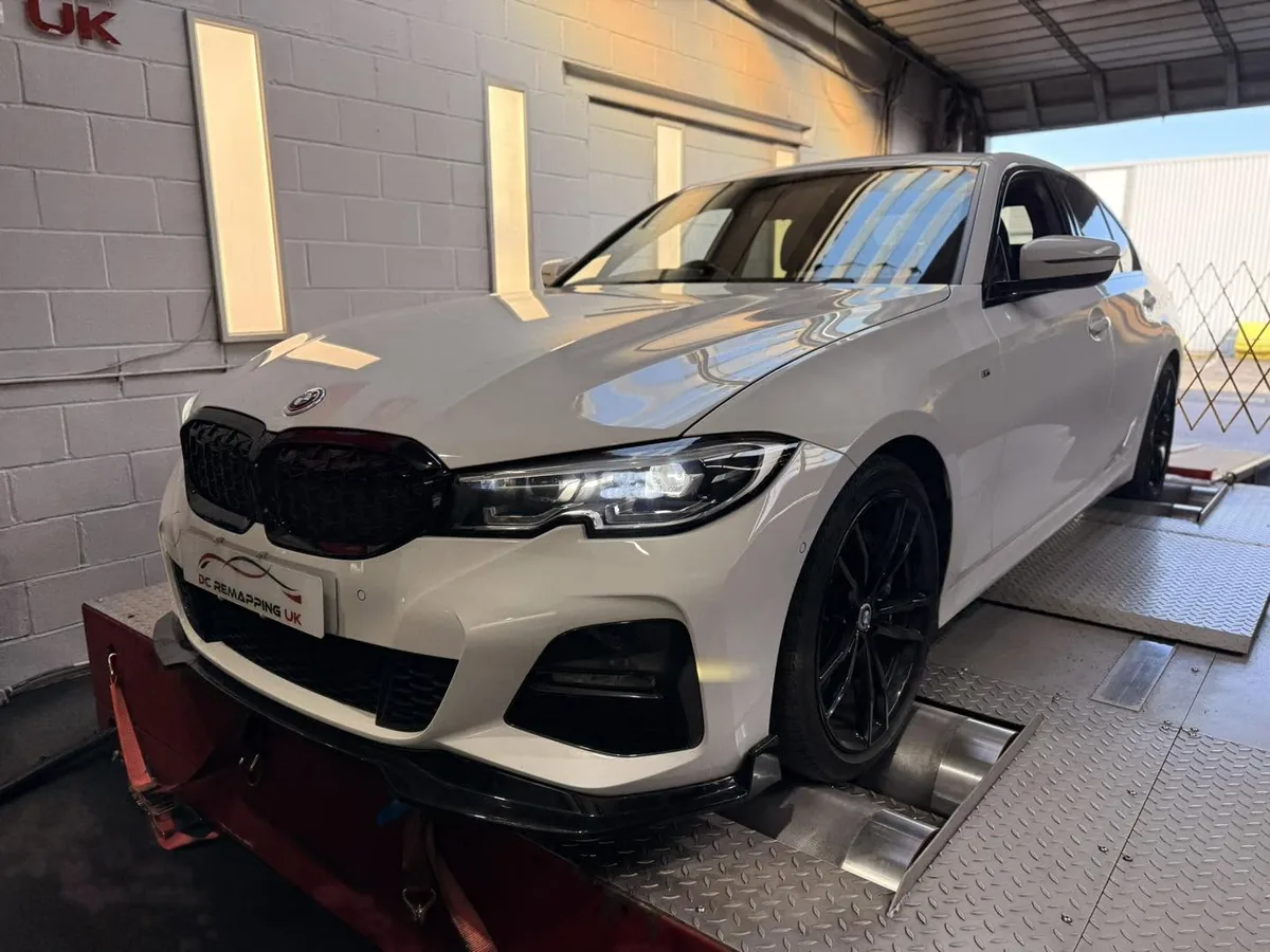 BMW 320i G20 on the DC Remapping UK 4WD dyno