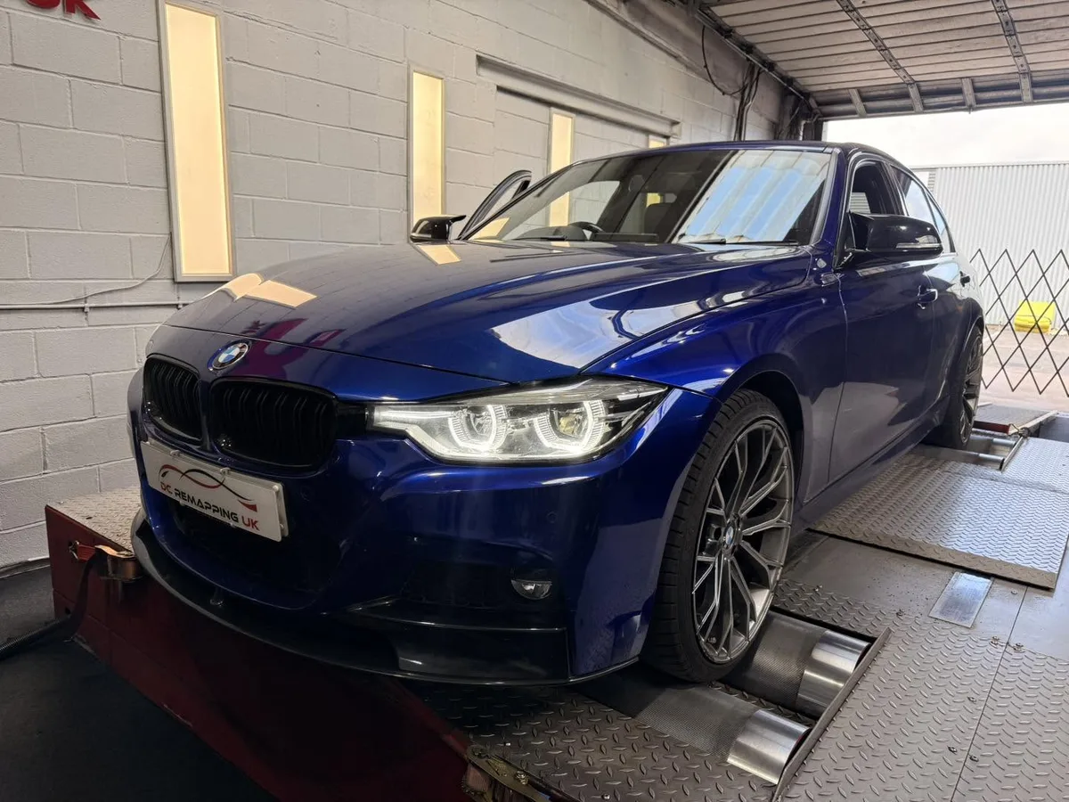 BMW 335d F30 on the DC Remapping UK 4WD dyno