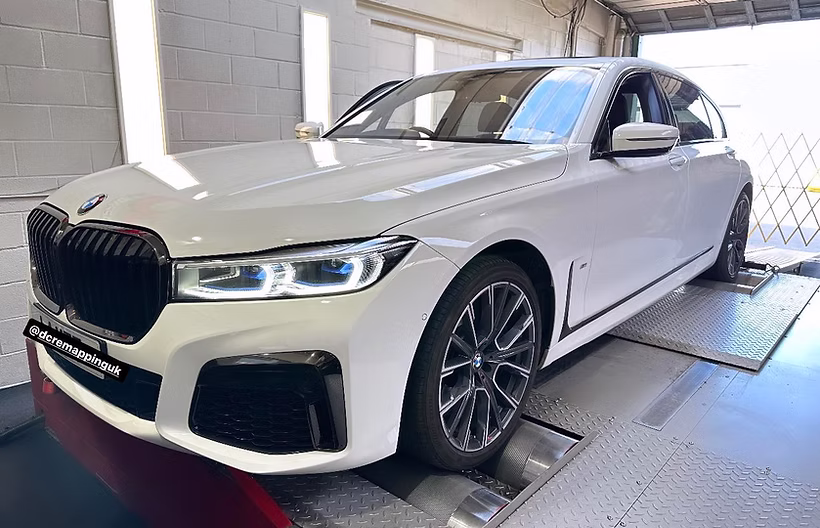 BMW 740D G-Series at DC Remapping UK