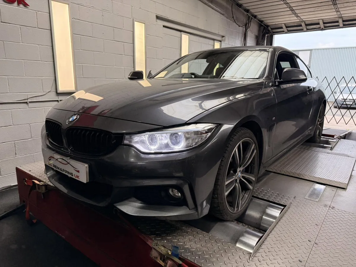 BMW 430d xDrive on the DC Remapping UK 4WD dyno