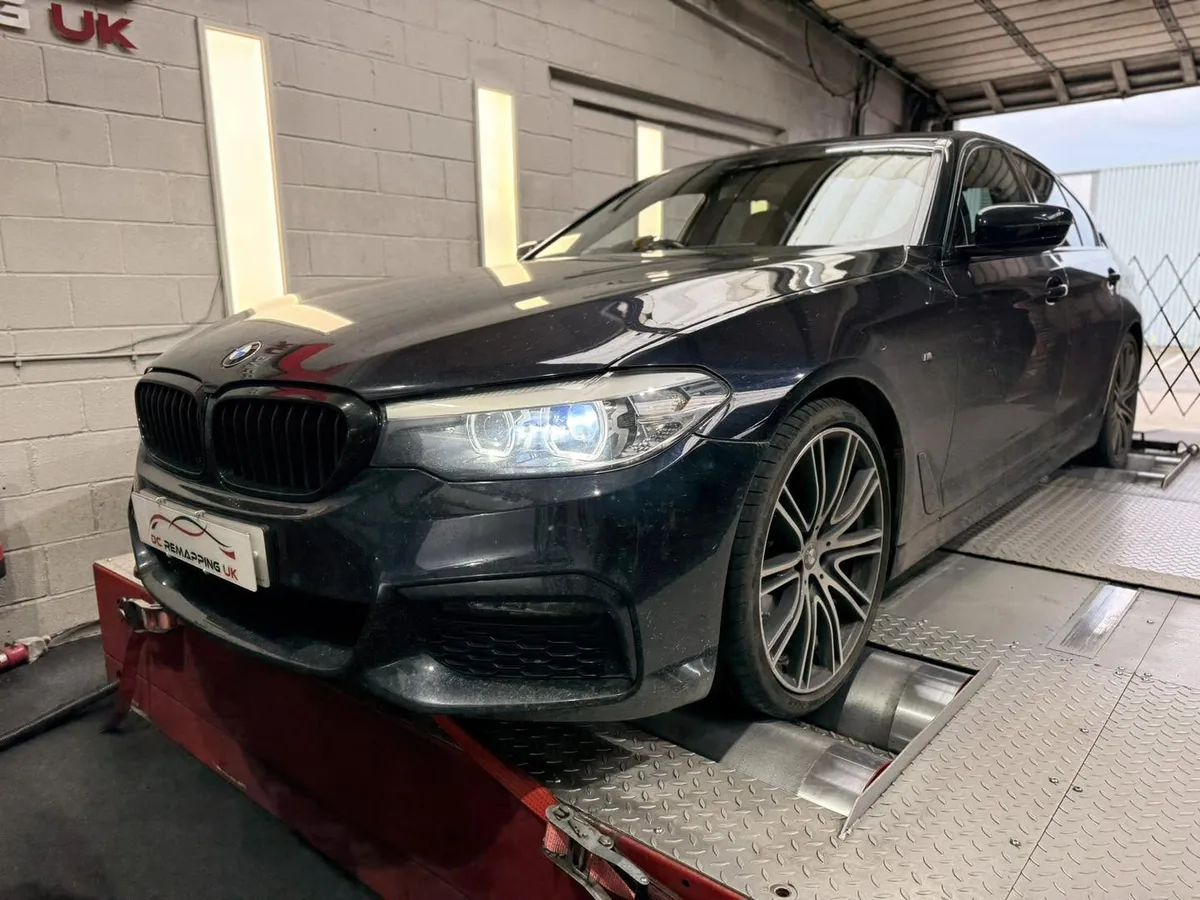 BMW 530d G-Series on the DC Remapping UK 4WD dyno