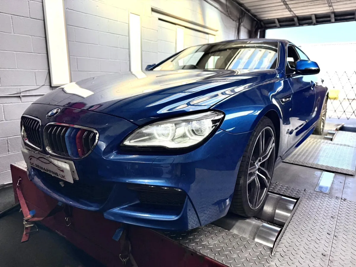 BMW 640d on the DC Remapping UK 4WD dyno