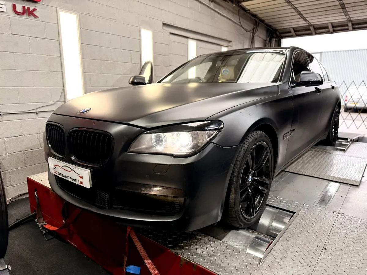 BMW 730d on the DC Remapping UK 4WD dyno