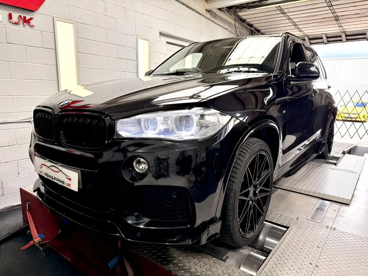 BMW X5 40d on the DC Remapping UK 4WD dyno
