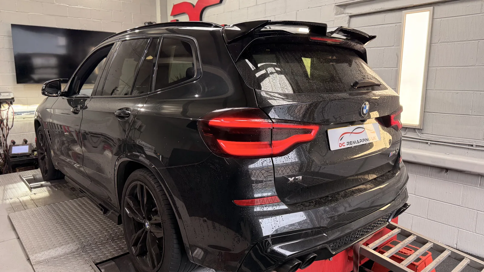 BMW X3 M on the 4WD dyno at DC Remapping UK