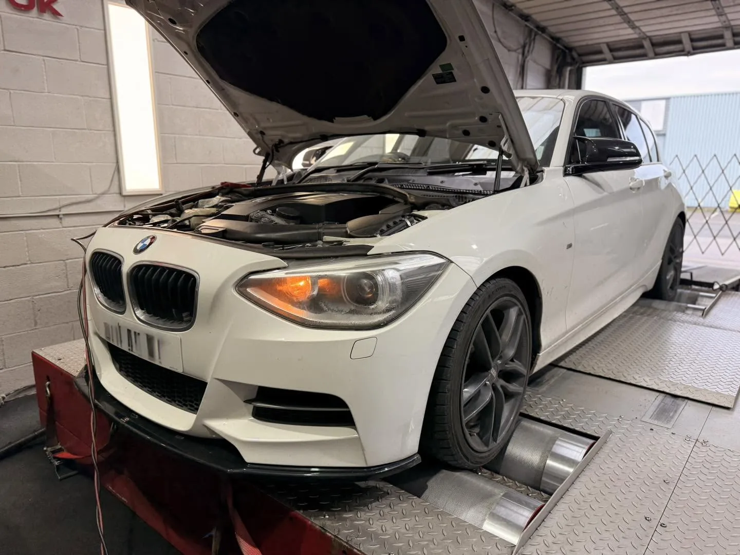 BMW M135i F20 on dyno at DC Remapping UK