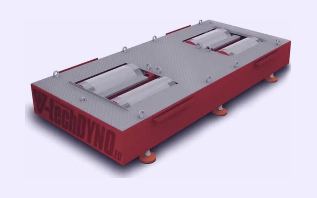 V-Tech VT-2 single-axle inertial dynamometer