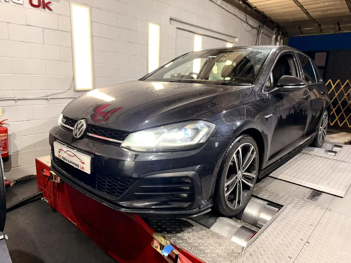 VW Golf GTD on the DC Remapping UK 4WD dyno